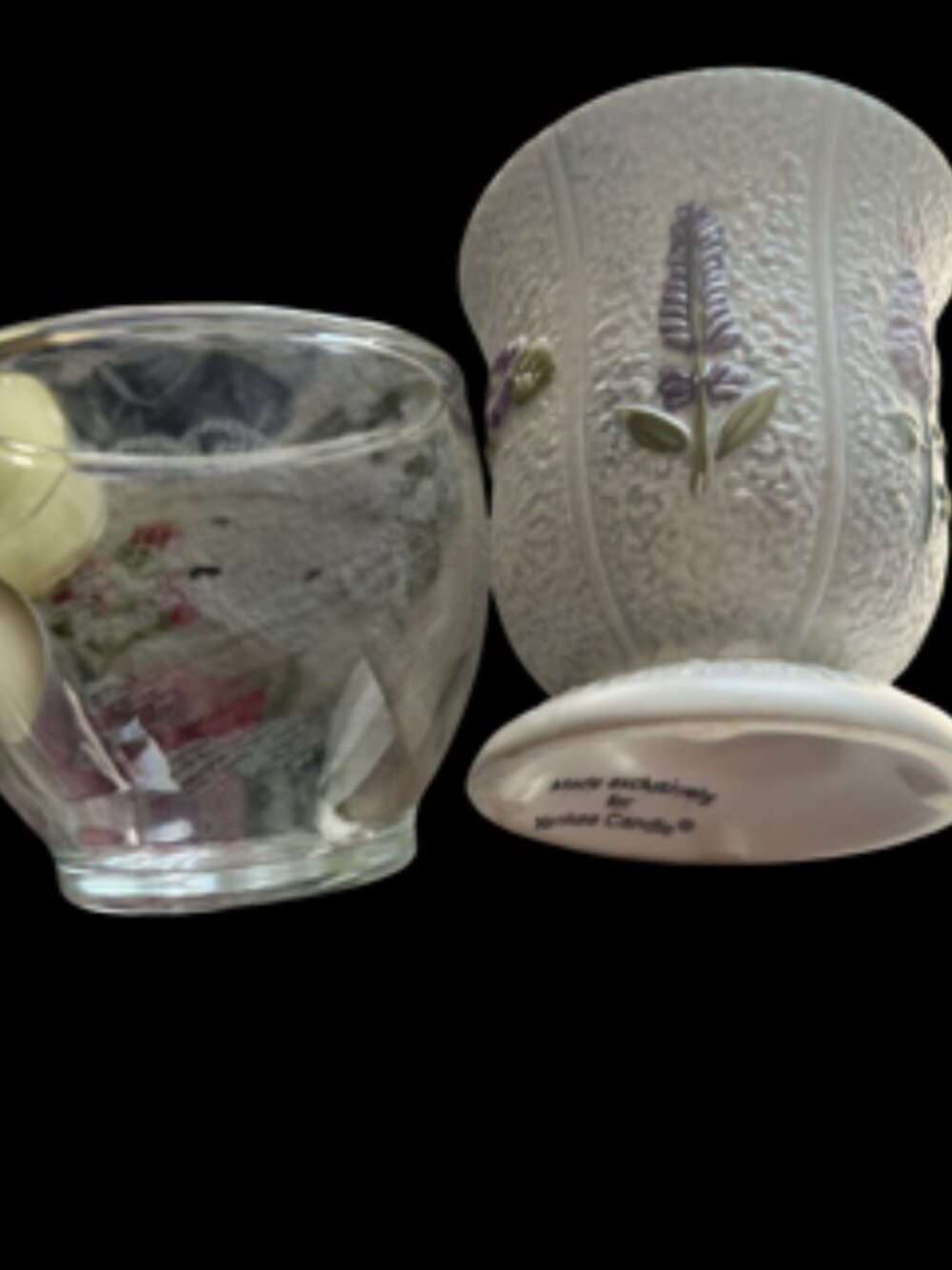 Yankee Candle Tealight Holder and Glass Tea Light Holder